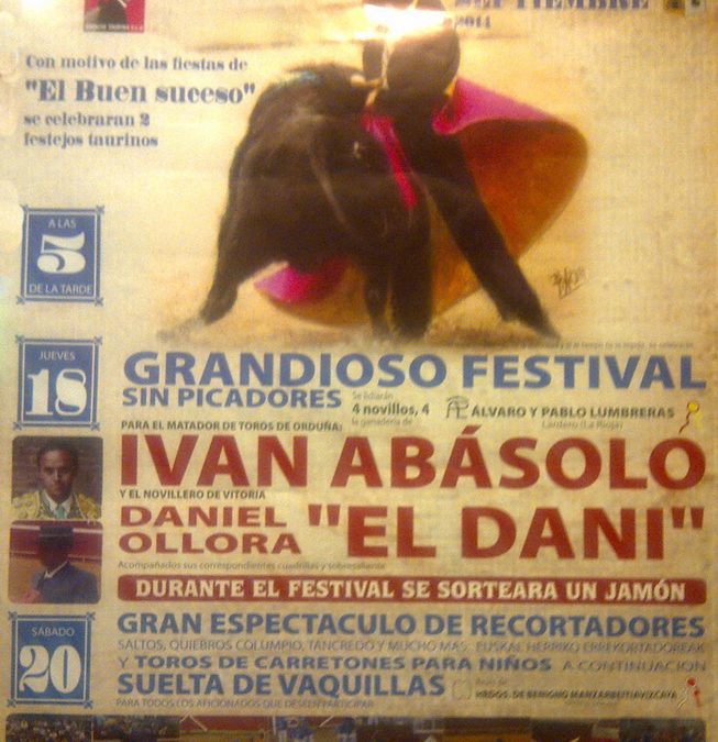 FESTIVAL TAURINO EN CARRANZA (BIZKAIA)