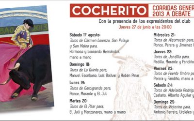 CORRIDAS GENERALES 2013 A DEBATE
