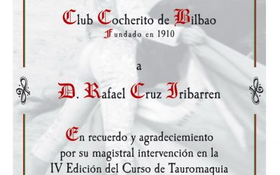 IV CURSO DE TAUROMAQUIA
