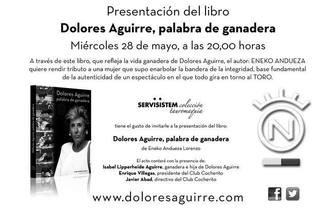 PRESENTACIÓN DEL LIBRO «DOLORES AGUIRRE, PALABRA DE GANADERA» DE ENEKO ANDUEZA