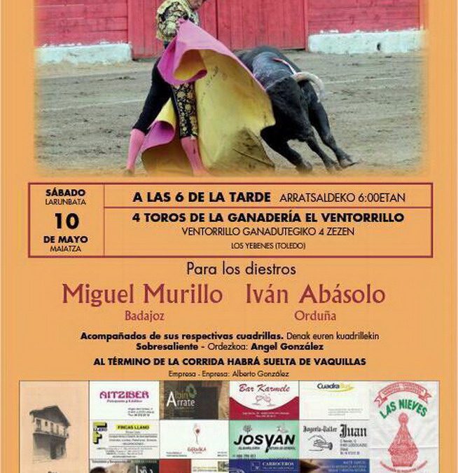 CORRIDA DE TOROS EN ORDUÑA